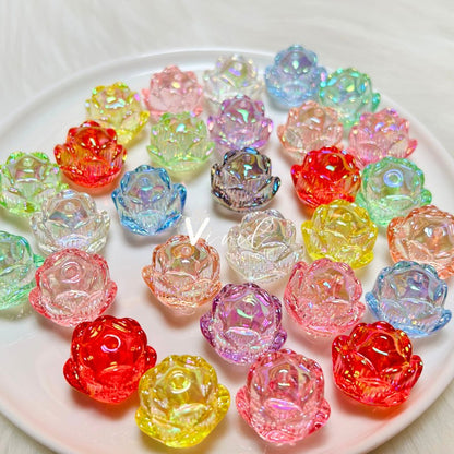 20MM Lotus Flower Bead 100PK